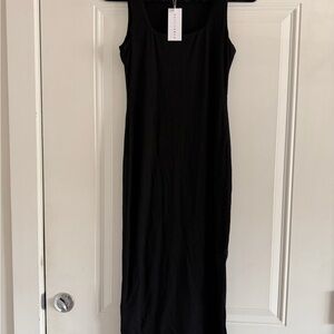 Baltic Born Black Midi Dress